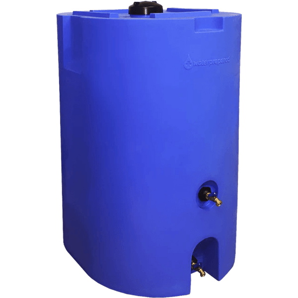 15 Gallon New Water Storage Barrel, 1-2 inch & 1 3/4 inch caps